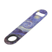 Vincent Van Gogh Sterrennacht  Fine Art Speed Flessenopener (Achterkant Gekanteld)