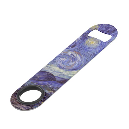 Vincent Van Gogh Sterrennacht  Fine Art Speed Flessenopener (Achterkant Gekanteld)