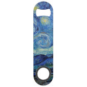 Vincent Van Gogh Sterrennacht  Fine Art Speed Flessenopener (Achterkant)