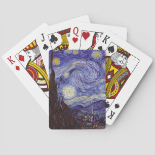 Vincent Van Gogh Sterrennacht  Fine Art Speelkaarten
