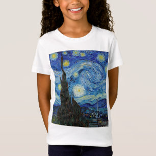 Vincent Van Gogh Sterrennacht  Fine Art T-shirt