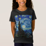 Vincent Van Gogh Sterrennacht  Fine Art T-shirt<br><div class="desc">Vincent Van Gogh Sterrennacht  Fine Art T-Shirt</div>