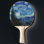 Vincent Van Gogh Sterrennacht  Fine Art Tafeltennisbatje<br><div class="desc">Vincent Van Gogh Sterrennacht  Fine Art Ping Pong Paddle</div>