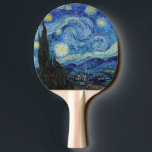 Vincent Van Gogh Sterrennacht  Fine Art Tafeltennisbatje<br><div class="desc">Vincent Van Gogh Sterrennacht  Fine Art Ping Pong Paddle</div>