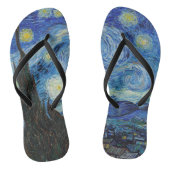 Vincent Van Gogh Sterrennacht  Fine Art Teenslippers (Voetbed)