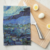 Vincent Van Gogh Sterrennacht  Fine Art Theedoek (Quarter Fold)