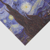 Vincent Van Gogh Sterrennacht Fine Art Tissuepapier (Detail)