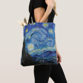Vincent Van Gogh Sterrennacht  Fine Art Tote Bag (Dichtbij)