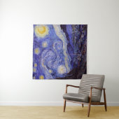 Vincent Van Gogh Sterrennacht  Fine Art Wandkleed (In situ)