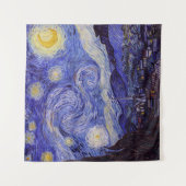 Vincent Van Gogh Sterrennacht  Fine Art Wandkleed (Voorkant)