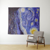 Vincent Van Gogh Sterrennacht  Fine Art Wandkleed (In Situ (horizontaal))