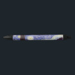 Vincent Van Gogh Sterrennacht  Fine Art Zwarte Inkt Pen<br><div class="desc">Vincent van Gogh Sterrennacht Fine Art Painting Sterrennacht is een schilderij van de Nederlandse postpressionist Vincent van Gogh. De blauwe nachtelijke hemel is gevuld met ronddraaiende wolken, sterren en een heldere halve maan. De Sterrennacht is de enige nocturne in de reeks uitzichten uit zijn slaapkamerraam. Beweging: Post-Impressionisme. Prachtige artistieke decoratieve...</div>