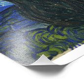 Vincent Van Gogh - Sterrennacht Foto Afdruk (Hoek)