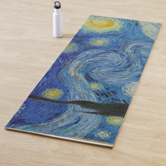 Vincent van Gogh Sterrennacht GalleryHD Fine Art Yogamat (In situ)
