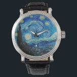 Vincent van Gogh, Sterrennacht Horloge<br><div class="desc">Sterrennacht,  beroemd schilderij van Vincent van Gogh</div>