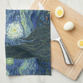 Vincent Van Gogh Sterrennacht Kitchen Towel Theedoek (Quarter Fold)