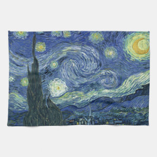 Vincent Van Gogh Sterrennacht Kitchen Towel Theedoek