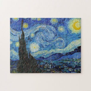 Vincent Van Gogh Sterrennacht  Kunst Legpuzzel