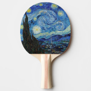 Vincent Van Gogh Sterrennacht  Kunst Tafeltennisbatje