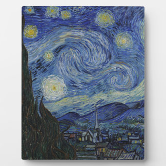 Vincent Van Gogh - Sterrennacht. Kunstschilder Fotoplaat