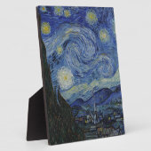Vincent Van Gogh - Sterrennacht. Kunstschilder Fotoplaat (Zijkant)