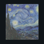 Vincent Van Gogh - Sterrennacht. Kunstschilder Notitieblok<br><div class="desc">Vincent Van Gogh - schilderij van de Sterrennacht. Klassiek kunstwerk van één van de meest beroemde werelden schilders. Mooie kleuren en zwellen!</div>