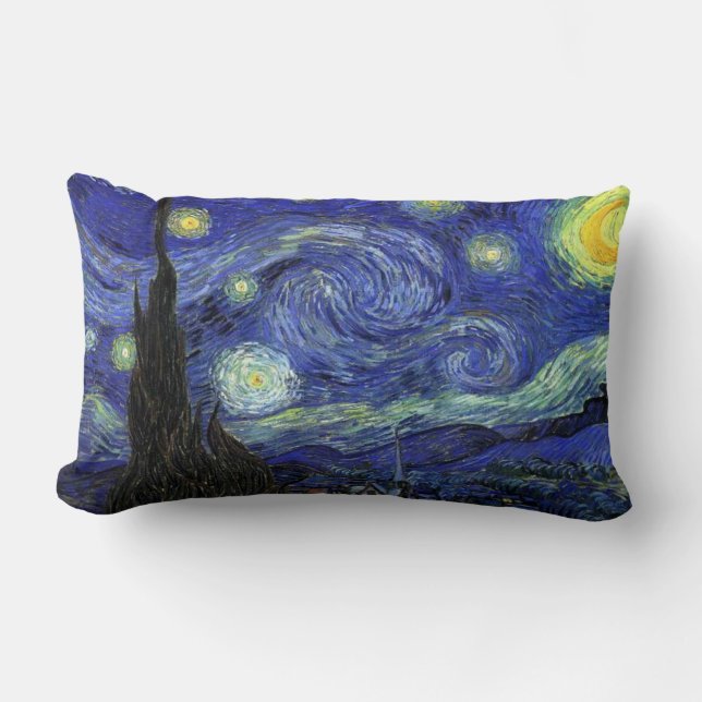Vincent van Gogh, Sterrennacht Kussen (Voorkant)