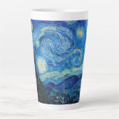 Vincent Van Gogh - Sterrennacht Latte Mok (Voorkant)