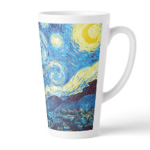 Vincent van Gogh - Sterrennacht Latte mok