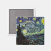 Vincent van Gogh - Sterrennacht Magneet (Voorkant / Achterkant)
