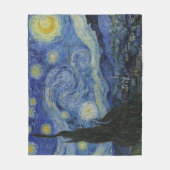 Vincent Van Gogh Sterrennacht meesterwerk Fleece Deken (Voorkant)