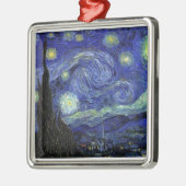 Vincent van Gogh, Sterrennacht Metalen Ornament (Links)