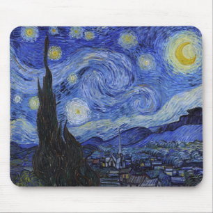 Vincent Van Gogh "Sterrennacht" Mousepad Muismat