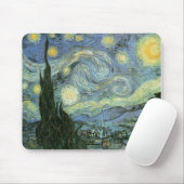Vincent Van Gogh - Sterrennacht Muismat (Met muis)