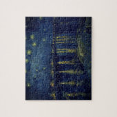 Vincent Van Gogh Sterrennacht op de Rhone Puzzle Legpuzzel (Verticaal)