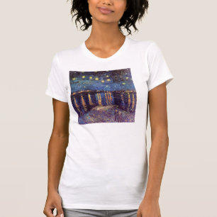 Vincent Van Gogh - Sterrennacht op Rhone T-shirt
