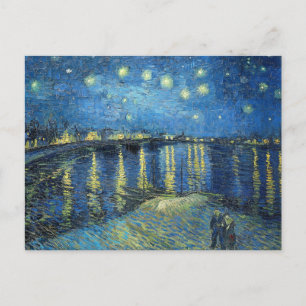Vincent van Gogh Sterrennacht over de Rhône 1888 Briefkaart
