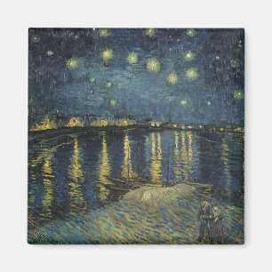 Vincent van Gogh Sterrennacht over de Rhône Magneet