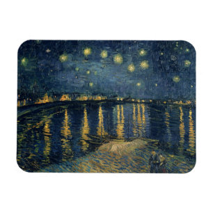 Vincent van Gogh   Sterrennacht over de Rhône Magneet