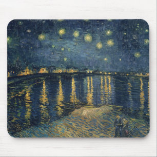 Vincent van Gogh   Sterrennacht over de Rhône Muismat