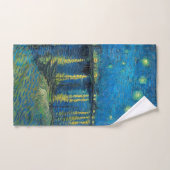 Vincent Van Gogh Sterrennacht over de Rijn Bad Handdoek (Handdoek)