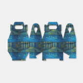 Vincent Van Gogh Sterrennacht over de Rijn Bedankdoosjes (Uitgevouwen)