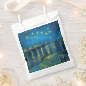 Vincent Van Gogh Sterrennacht over de Rijn Bedankzakje (Geknipt)