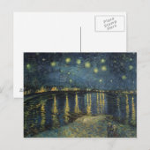 Vincent van Gogh | Sterrennacht over de Rijn Briefkaart (Voorkant / Achterkant)
