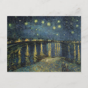 Vincent van Gogh Sterrennacht over de Rijn Briefkaart