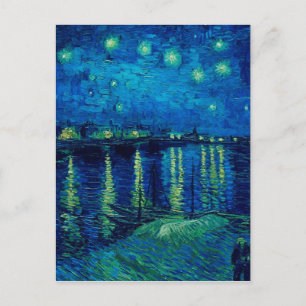 Vincent Van Gogh - Sterrennacht over de Rijn Briefkaart
