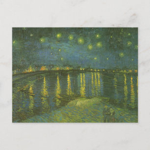 Vincent van Gogh - Sterrennacht over de Rijn Briefkaart
