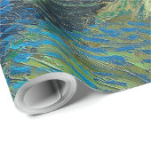 Vincent Van Gogh Sterrennacht over de Rijn Cadeaupapier (Rol Hoek)