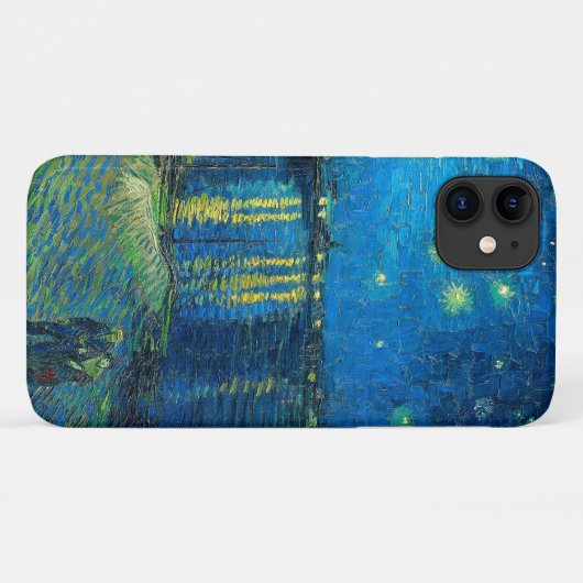 Vincent Van Gogh Sterrennacht over de Rijn Case-Mate iPhone Case (Achterkant (horizontaal))