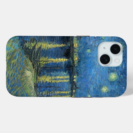 Vincent van Gogh Sterrennacht over de Rijn Case-Mate iPhone Case (Achterkant (horizontaal))